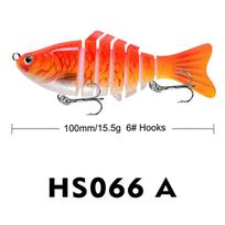 10cm Sea Fishing Simulation Lure Bait 7 Bionic Bait 15.5g Hard Bait