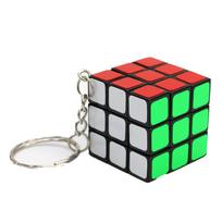 3x3x3 ZCUBE Mini 3-ojo užsakymo raktų pakabukas Magic Cubing Speed ​​Puzzle lavinantis žaislas vaikams, vaikams