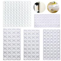 50-100 vnt. silikono buferio pagalvėlės stabdymo padas Lipnios pagalvėlės baldų durų kamštis 10x2mm 50pcs