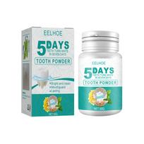 EELHOE 100g dantų balinimo milteliai, šalinantys kavos dėmes arbatos dėmes gaivina blogo kvapo burnos higienos milteliai 50g boxed