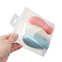 3 vnt./rinkinys Kelioninis nešiojamasis užpildomas buteliuko rinkinys Essence šampūnas kūno prausimui buteliukas Lėktuvo kompaktiškas laikymo butelis 60ml 3pcs