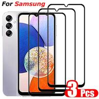3 vnt grūdintas stiklas, skirtas Samsung Galaxy A14 A15 A06 A16 A54 A24 A34 A03 A05 A13 A23 A33 A53 A52 A73 A12 5G M35 M15 M53 M32 apsauginė ekrano apsauga Samsung A36 juoda