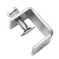 1/2/4 vnt C formos spaustuko žandikaulio stalo tvirtinimo kronšteinas 16-25 mm diapazonas 1pcs gray