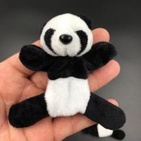 Mielas animacinis filmas Minkštas pliušinis Panda Magnetinis Šaldytuvo Lipdukas Vaikiškas Dėlionė Žaislas Dovana Mados namų dekoras 1Pc