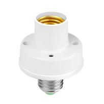 E27 LED infraraudonųjų spindulių judesio aptikimo šviesos jutiklio lemputės jungiklis namų E27 lempos laikiklis išmanusis jungiklis lempos lizdo adapteris 1 PCS