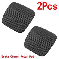 1 poros stabdžių sankabos pedalo trinkelės dangtelio guminis rinkinys, skirtas Nissan Patrol MQ MK GQ (80-97) Maverickas (88-94) 49751-NI010 Priedai black