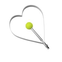 Nerūdijančio plieno omleto blynelis mielas formuojantis omletas forma keptuvė keptuvė skrudintų kiaušinių įrankis Virtuvės priedai Heart shaped