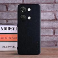 Dėklas Oneplus Nord 3 5G coque Prabangios tekstilės Odinis kietas telefono dėklas, skirtas oneplus nord 3 dėklui Nord 3 juoda