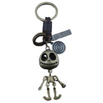 Key Pendant Retro Style Miniature Skull Ornamental Mini Keychain Pendant Accessories for Handbag