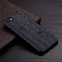 Dėklas iPhone SE 3 2 SE3 SE2 2022 2020 Funda bambuko medžio raštas Odinis telefono dangtelis Prabangus coque for iphone se 2022 dėklas capa juoda