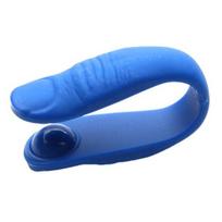 Massage Clip Anti-break Moderate Hardness Comfortable Effect Flexible Non-slip Ergonomic Thumb Acupoint Massage Clip Home Supply mėlyna