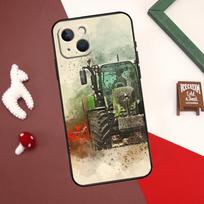 Tractor Car Case For iPhone X XR XS Max 12 13 Mini 7 8 Plus SE 2020 11 12 13 14 15 Pro Max Back Cover iPhone 15 Pro