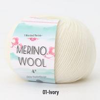 Vidutinio storio merino vilnos verpalų kamuolys, skirtas „pasidaryk pats“ rankomis austoms kepurėms, šalikams, megztiniams, paltams ir kūdikių drabužiams vyno raudonos spalvos