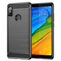 For Redmi Note 5 Pro Note5 Minkštas silikoninis dėklas Galinis dangtelis xaomi redmi note5 pro note5pro Atsparus smūgiams Matinis apsauginis dėklas For Redmi Note 5 juoda