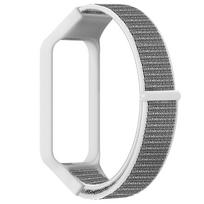 Skirta „Redmi Band 2“ dirželiu, nailonine kilpine laikrodžio apyranke + dėklo apyrankei, skirta „Xiaomi Band 8“ aktyvaus riešo diržo išmaniojo laikrodžio priedams Xiaomi Band 8 Active balta