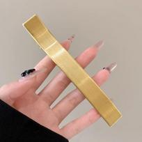Gamintojas Cool metalinis ilgų didelių plaukų segtukas moterims Funky kirpčiukai Alligator Duckbill plaukų segtukai, skirti formuoti plaukus Aksesuarai auksinė