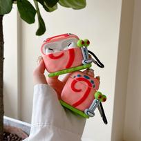 3D Cartoon Cute Snail Case For Airpods Pro 2 Case,Soft Bluetooth Earphone Silicone Cover For Airpods 3 Case Funda Girls Boys for airpods 1 2