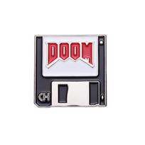 Doom Brooch: Creative Commemorative Clothing Accessory & Personalized Jewelry Pin