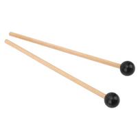 1 pora liežuvinio būgno plaktukų lazdelių būgnelių instrumentų priedų rinkinys grojimuiL beige
