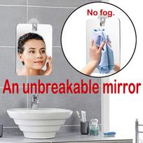 Skutimosi veidrodis nuo rūko. Vonios veidrodis be rūko su skutimosi kabliu vyrams ir moterims