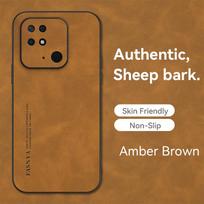 Luxury Sheepskin Leather Case For Xiaomi Redmi 10c 12c A1 A2 Plus 10A 10 12 C 5G 2023 Retro Men Back Cover On Redmi10c Redmi12c Redmi Note12ProPlus ruda