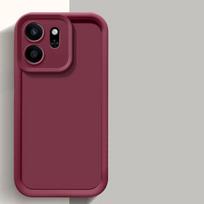 Dėklas Infinix Hot 50i, Dėklas telefonui Infinix Smart 9, Infinix Smart 9 HOT 50I Matinis galinis dangtelis, Apsauga su oda, Atsparus smūgiams For Infinix Hot 50i
