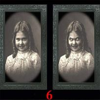 3D Changing Face Ghost Picture Frame Halloween Decoration Horror Craft Supplies Haunted House Party Decor Halloween Props šviesiai pilka spalva