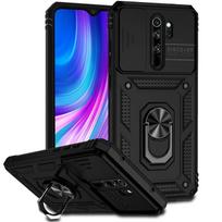 For Xiaomi Redmi Note 8 Pro Case Shockproof Armor Phone Cases For Redmi Note8 Note 8Pro Slide Camera Protect Ring Holder Cover For Redmi Note 8 Pro juoda