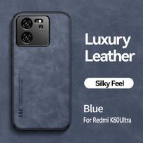 For Xiaomi 13T 5G Case Magnetic Stand Leather Phone Cases For Xiomi Xiaomy Mi13T Mi 12T 12 T Pro Shockproof Silicone Back Cover For Mi 13T mėlyna