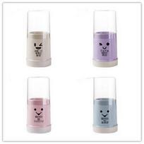 Mielas animacinis dulkėms atsparus lazdelės ir šaukšto laikiklis su dangteliu ir drenažu Cartoon chopstick holder violetinė