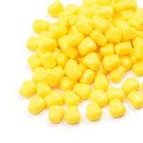 Plaukiojantis minkštas masalas karpiams: Bioninė kukurūzų simuliacija 50 pieces per bag geltona