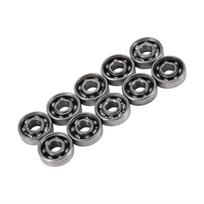 10 vnt. Plieno Miniatiūrinis 608 Rutulinis Guolis Pirštų Žaislui Spinner 8*22*7mm