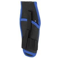 Portable Electrical Tool Bag Waist Hanging Pack MultiFunction Drill Holder Holst Pouch(Blue )