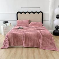 Mesti pledas Anglies spalvos pledas Super minkštas vilnos pledas sofai Banguotas dizainas Gerai skalbiasi 40 * 60cm gray