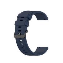 20 mm 22 mm laikrodžio dirželis Garmin Venu 3 2/Forerunner 265 255 165 Music /Vivoactive 4 5 3 apyrankė Venu SQ 2 Plus silikoninės apyrankės 20mm tamsiai mėlyna spalva