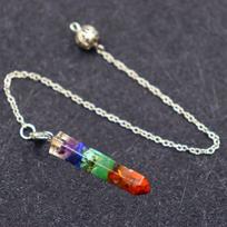 7 čakrų orgonito Reiki švytuoklės pakabukas Madingi papuošalai Natūralaus akmens Naujo dizaino amuletai Style B2