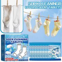 Sock Cleaning Tablets,Sock Cleaner,Tablets For Sock Cleaning,Sock Cleaning Effervescent Tablets, Quickly Dissolving, Powerful Decontamination mėlyna