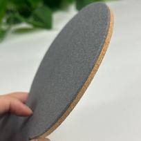 Apvalūs Kvadratiniai Kamštiniai Veltinio Neslystantys Karščiui Atsparūs Padėkliukai Biurui ir Namams Round 100x5mm