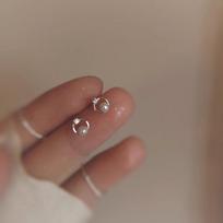 2025 Light Luxury Imitation Pearl Stud Earrings - High-End Fashion Niche brown
