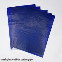 Mėlynas A4 kopijinis popierius be anglies, vienpusiam biuro naudojimui: Sąskaitos faktūros, Rašymas, Piešimas, Graviravimas, Trinimas Single-sided Blue [10 sheets]