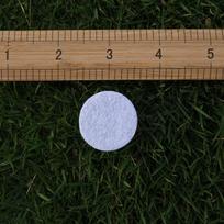 2.5-7cm Felt Cloth Round Backing Non-Woven Fabric for DIY Headdress & Jewelry Accessories - 100 pcs/bag
