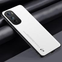 Prabangus PU odos dėklas Motorola Edge 30 Edge30 nugarėlės dangtelis Silikoninis pilnos apsaugos telefono dėklas Motorola Moto Edge 30 5G For Moto Edge 30 balta