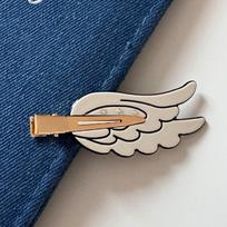 Cute Wings Hairpin Fun Hairpin Traceless Hairpin Dopamine Cosmetic Clip Side Broken Hair Bangs Clip Hair Accessories