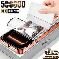 5 VNT. Viso ekrano hidrogelio plėvelė, skirta Samsung S25 S24 S23 Ultra FE A56 A55 5g A17 A16 A26 A36 A07 A54 A53 A25 A72 A06 Ekrano apsauga Galaxy A72 balta