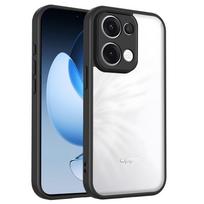 For Oppo Reno 13 CPH2689 Case Air Cushion Shockproof Silicone Bumper Clear Matte Back Cover Hard Phone Case for Oppo Reno13 5G Pc + tpu&Oppo Reno13 juoda