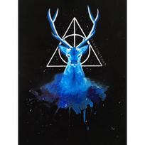 5D Pasidaryk pats deimantų oro tapyba Haris Poteris Magijos pilis Pelėda Nauja kolekcija Siuvinėjimo papuošalai Namų dekoras Mozaika Kryželiu siuvinėjimas Dovana Round 20x30cm