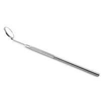Pro nerūdijančio plieno tikrinimo veidrodėlis blakstienų priauginimui 1vnt nešiojamasis dantų veidrodėlis, burnos dantis 16.3cm