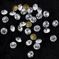 Deimantinis baltas stiklinis smailus kalnų krištolas „pasidaryk pats“ nagų dailės dekoravimui Imitacija Čekiškas ss6 2mm 1440 pcs balta