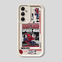 Dėklas, skirtas Samsung Galaxy A26 A22 A14 A24 A13 A33 A56 A16 A23 A12 A34 A36 A32, minkštas korpusas, Marvel Spider Man Galaxy A14