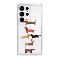 Case for Samsung Galaxy S26 S24 Note 20 Ultra 10 S25 Edge S22 FE S20 Plus S23 Ultra S21 Phone Cover Cartoon Dog Cat Galaxy S21 FE 5G